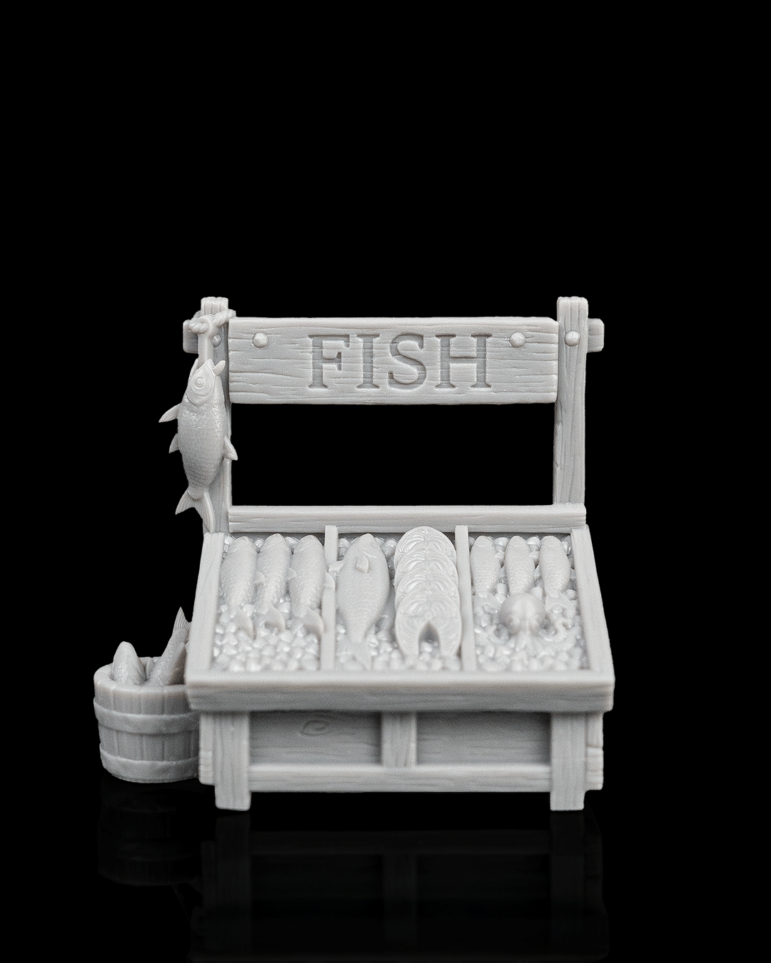 Port Scatter Pack — Resin Terrain Set | 8 Pieces