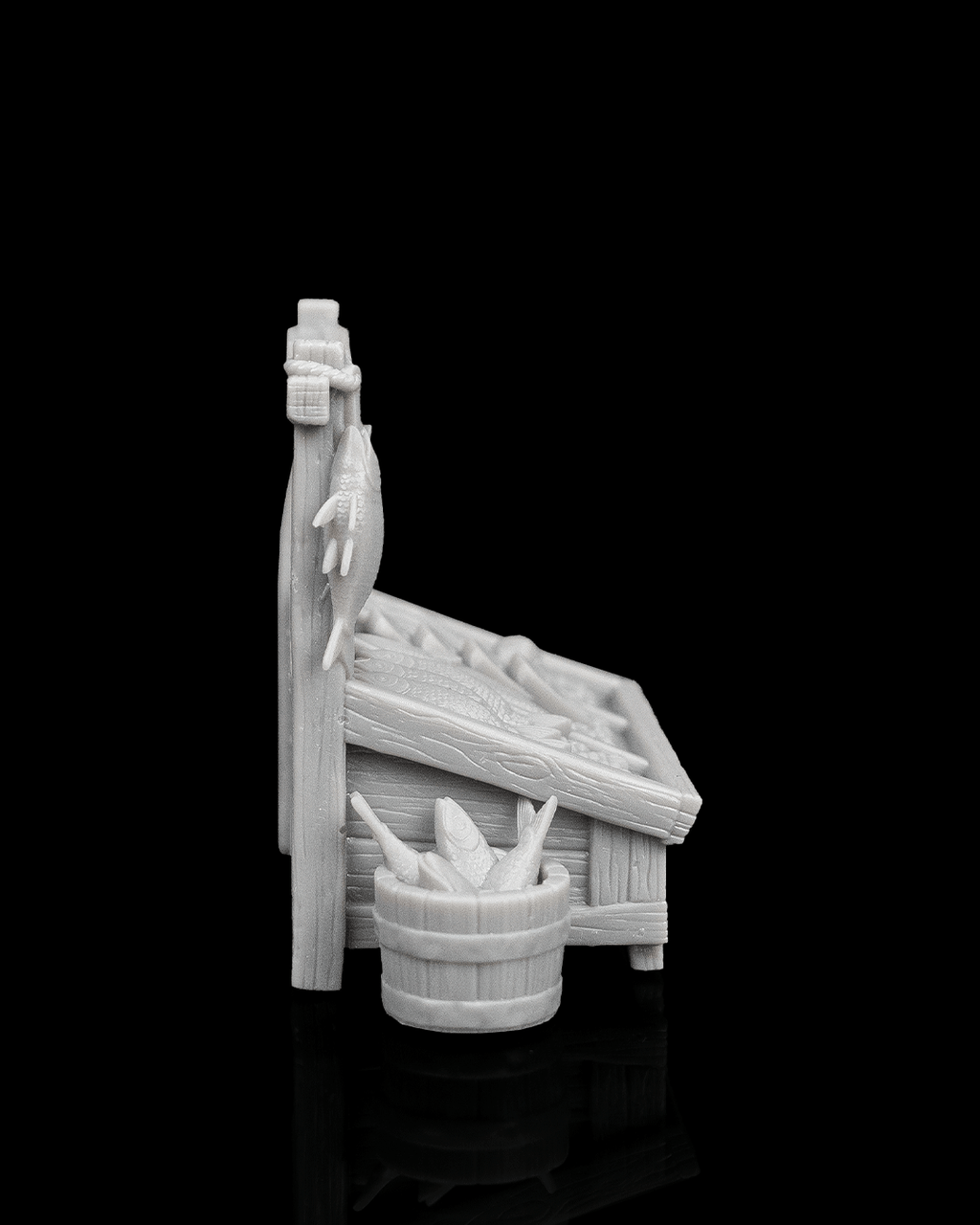 Port Scatter Pack — Resin Terrain Set | 8 Pieces