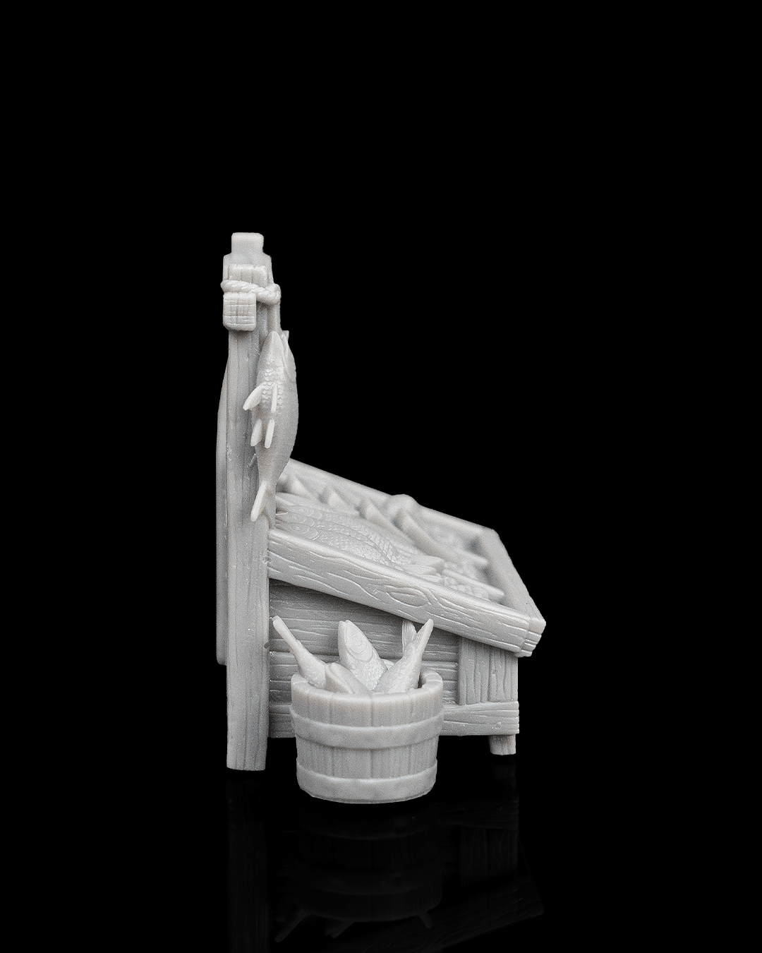 Port Scatter Pack — Resin Terrain Set | 8 Pieces