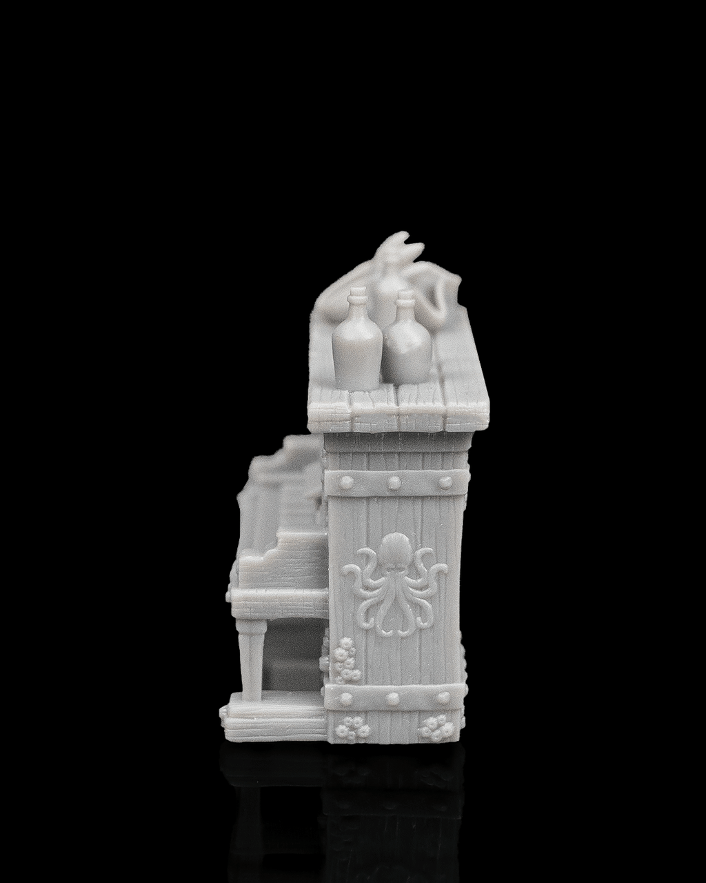 Port Scatter Pack — Resin Terrain Set | 8 Pieces