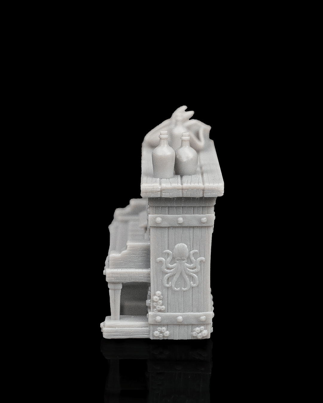 Port Scatter Pack — Resin Terrain Set | 8 Pieces