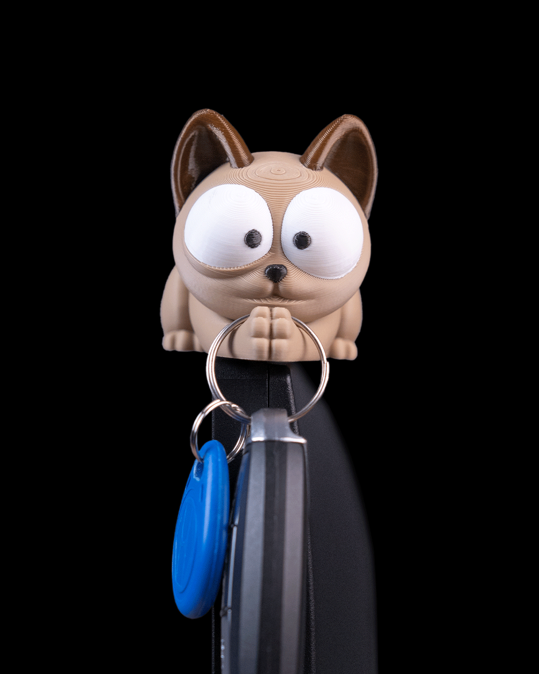 Purrsonal Assistant — Monitor Topper Key Holder