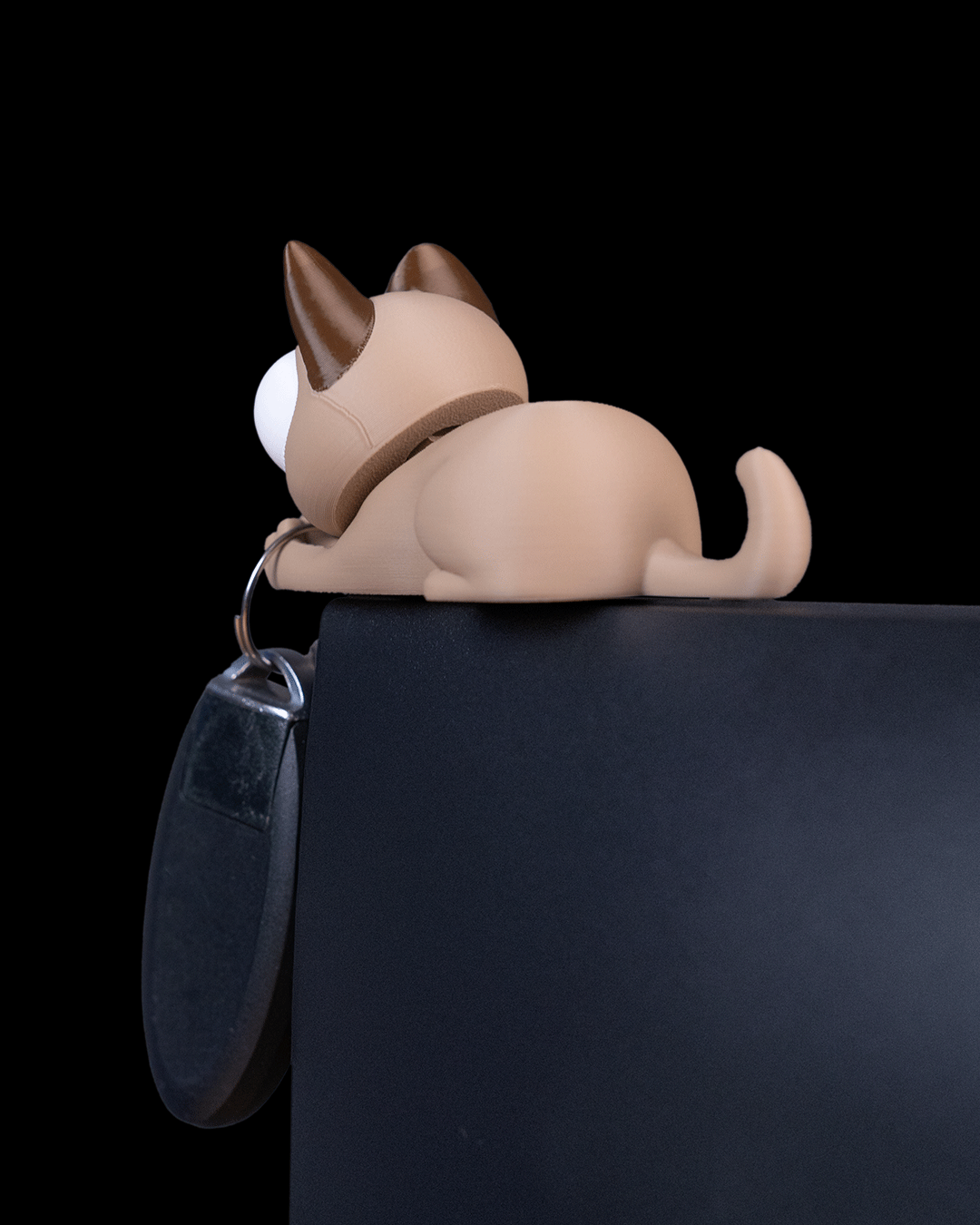 Purrsonal Assistant — Monitor Topper Key Holder