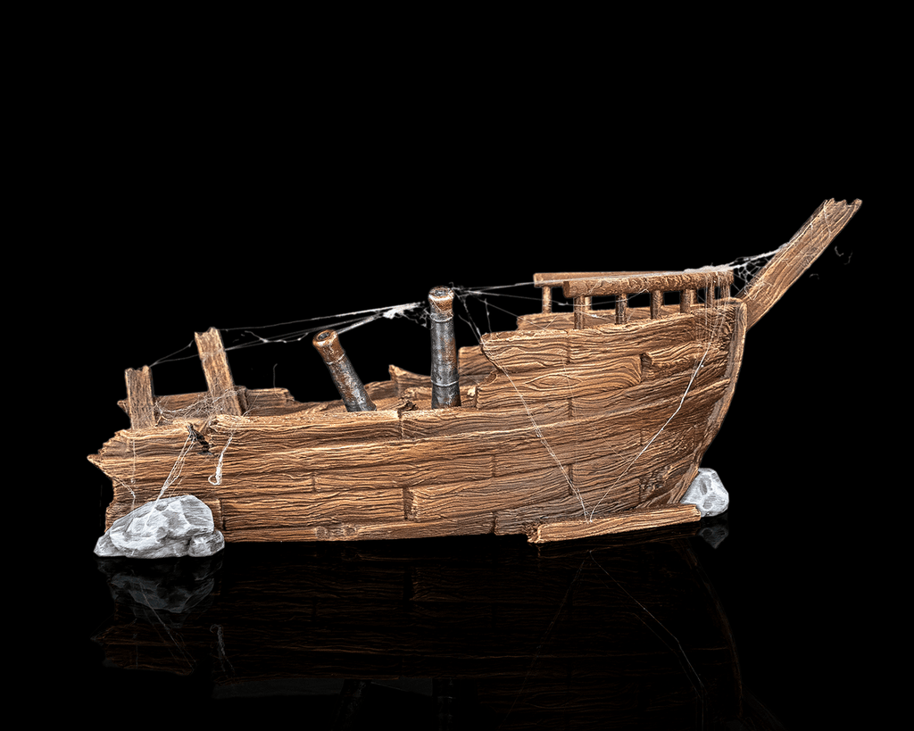 Shattered Galleon — Terrain | FDM Print | Scatter Terrain