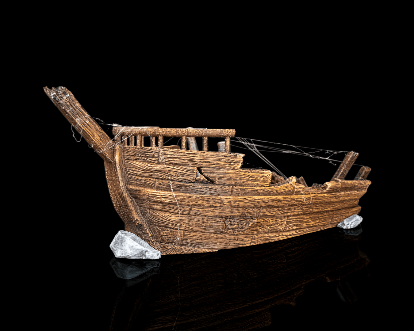 Shattered Galleon — Terrain | FDM Print | Scatter Terrain