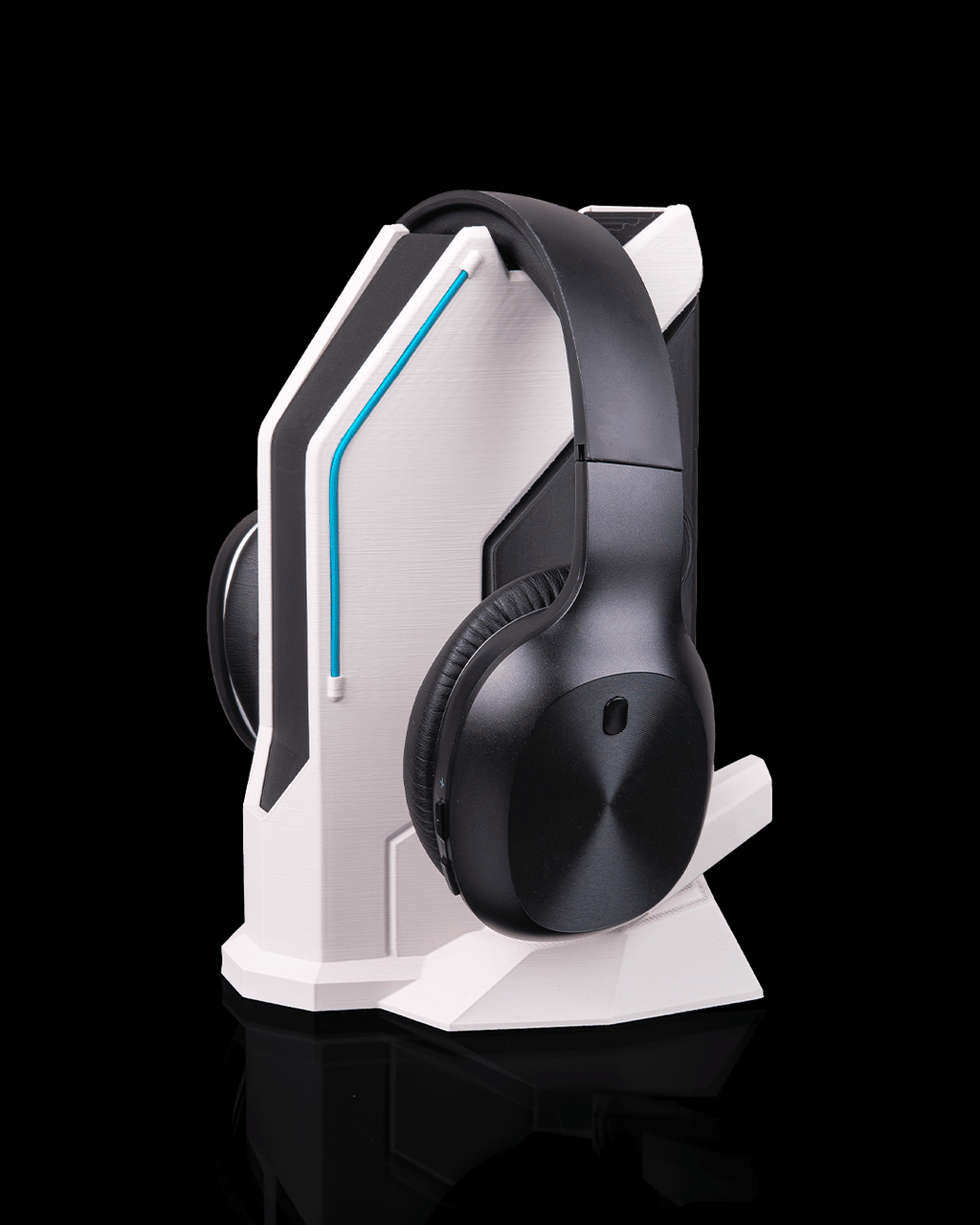 Signal Station — Headset Stand | Desk Realm
