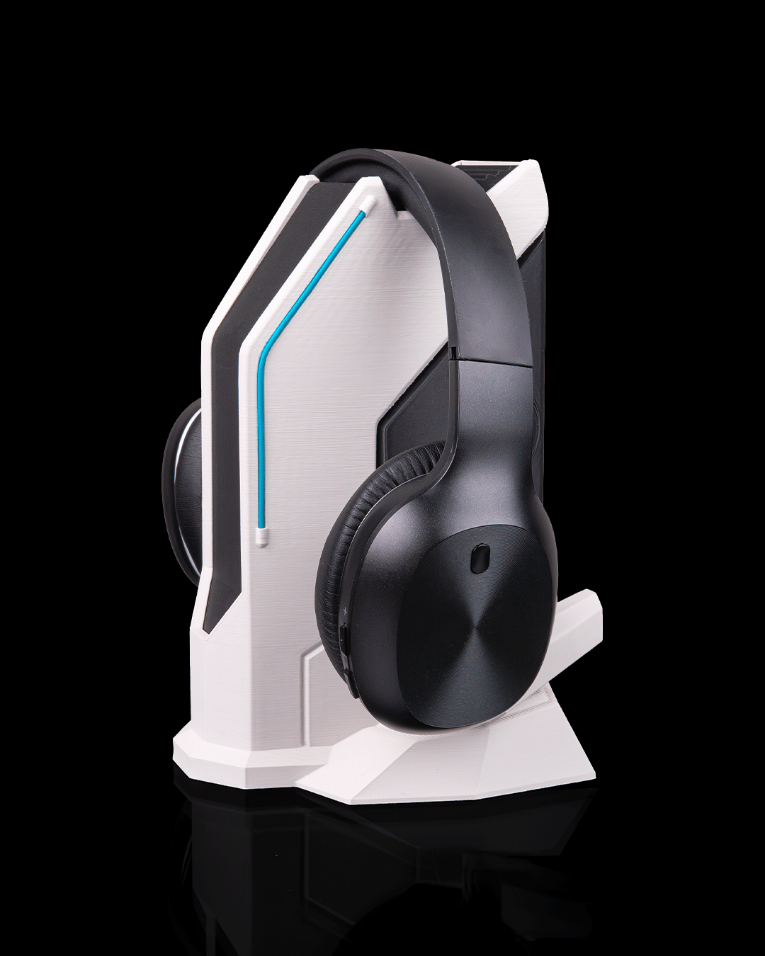 Signal Station — Headset Stand | Desk Realm