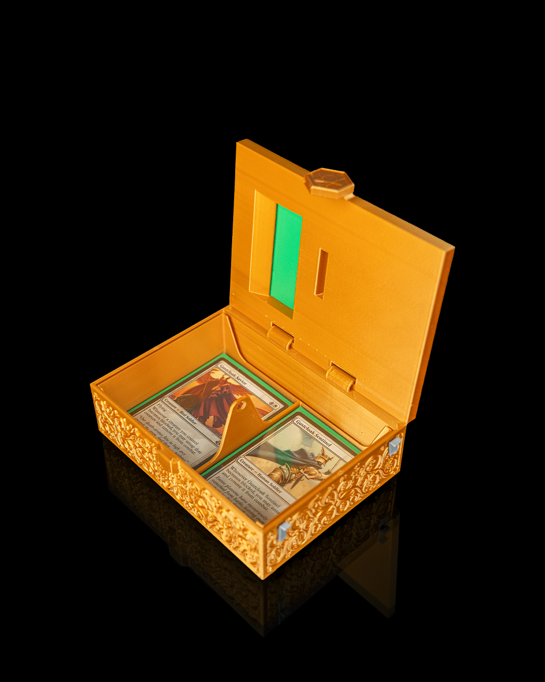 Solar Court — Commander Deck Box | FDM Print | Functional Art