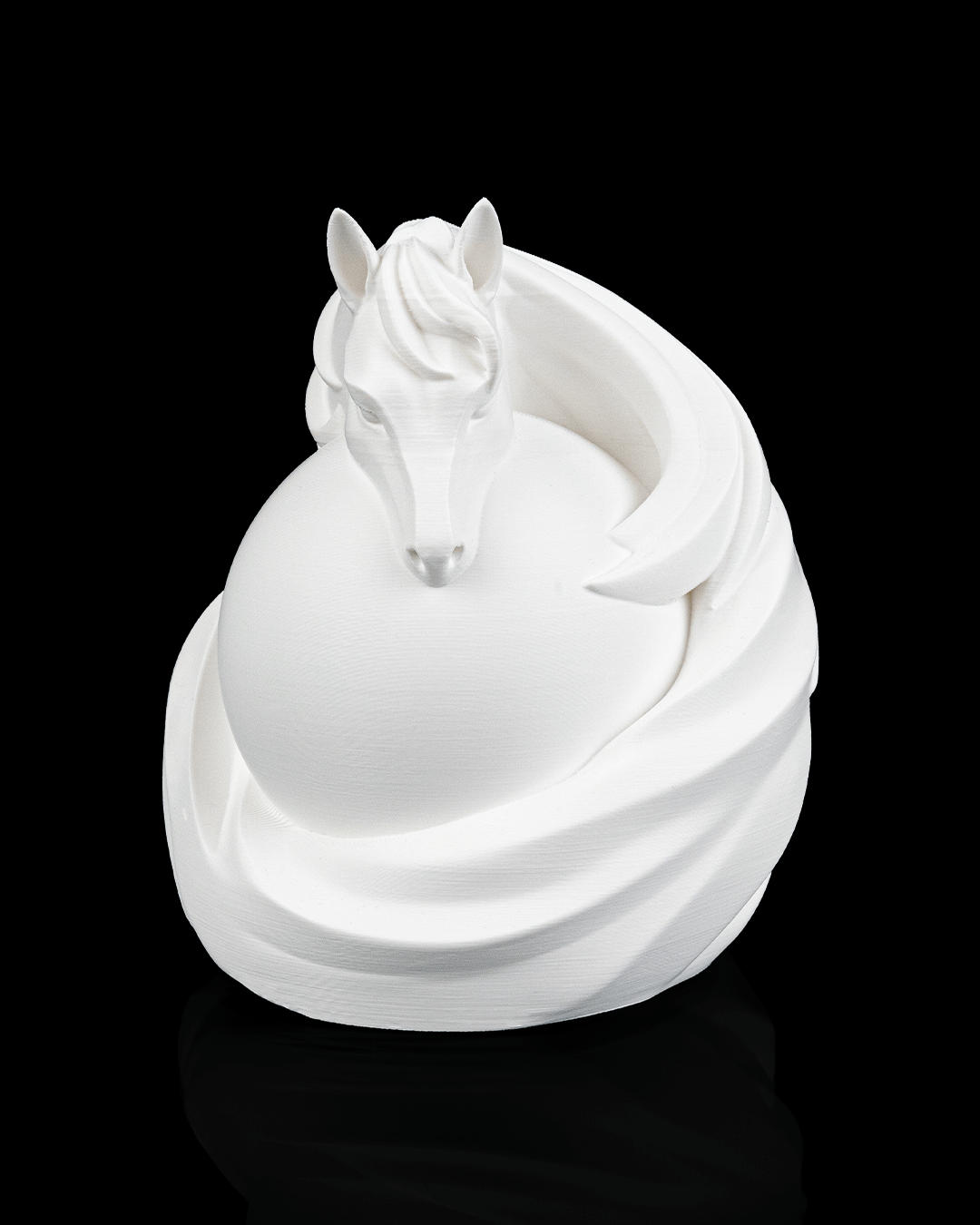 Horse Sphere Table Lamp - LED Tea Light Included