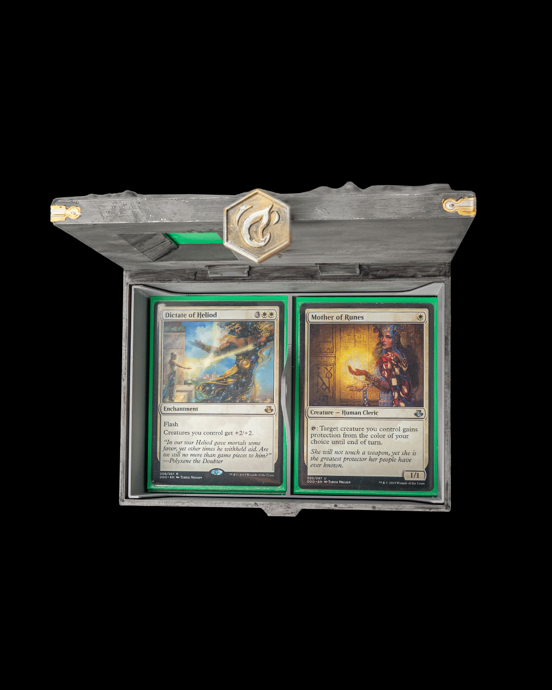 Stoneveil — Commander Deck Box | FDM Print | Functional Art