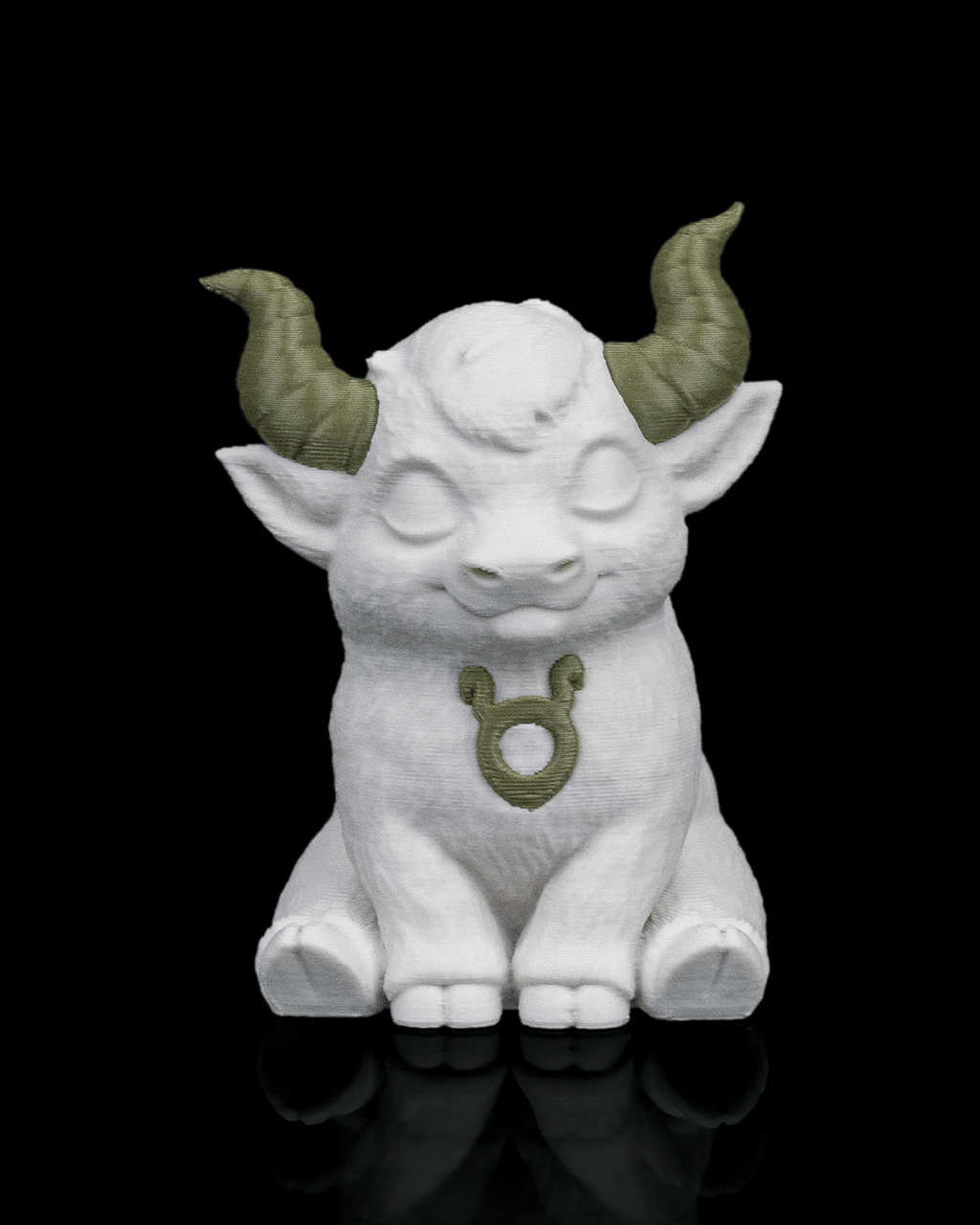 Taurus Charm — Charms | FDM Print | Collectible Art