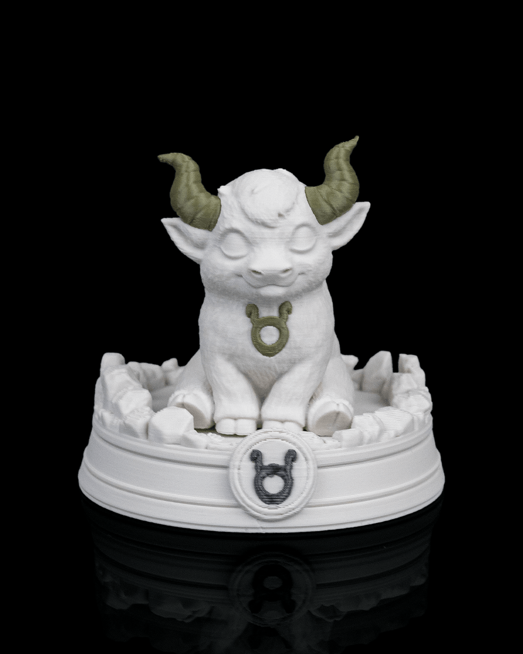 Taurus Charm — Charms | FDM Print | Collectible Art