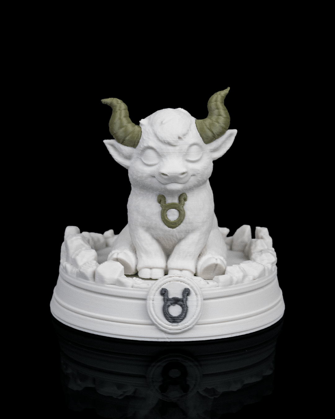 Taurus Charm — Charms | FDM Print | Collectible Art