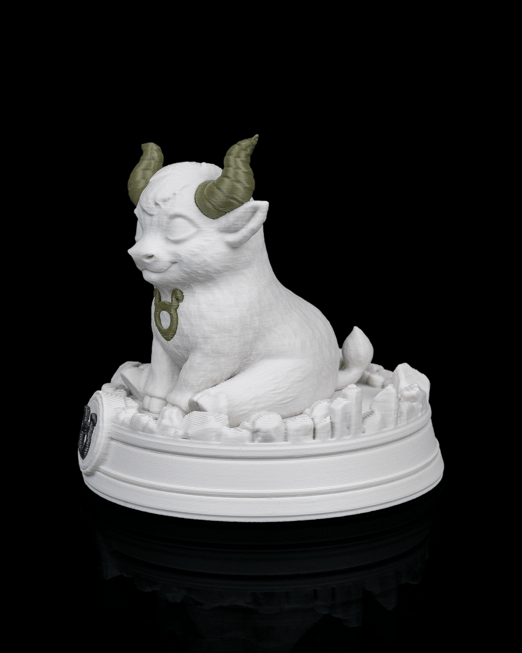 Taurus Charm — Charms | FDM Print | Collectible Art