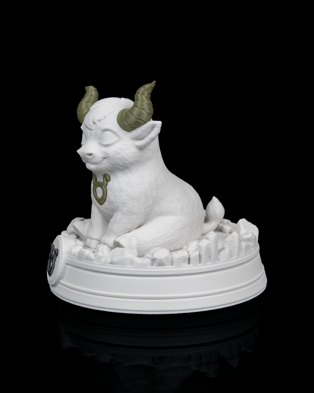 Taurus Charm — Charms | FDM Print | Collectible Art