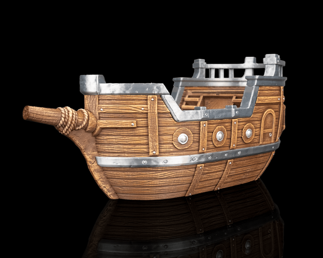 The Sea Raven — Terrain | FDM Print | Pirate Ship Centerpiece