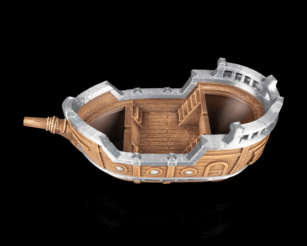 The Sea Raven — Terrain | FDM Print | Pirate Ship Centerpiece