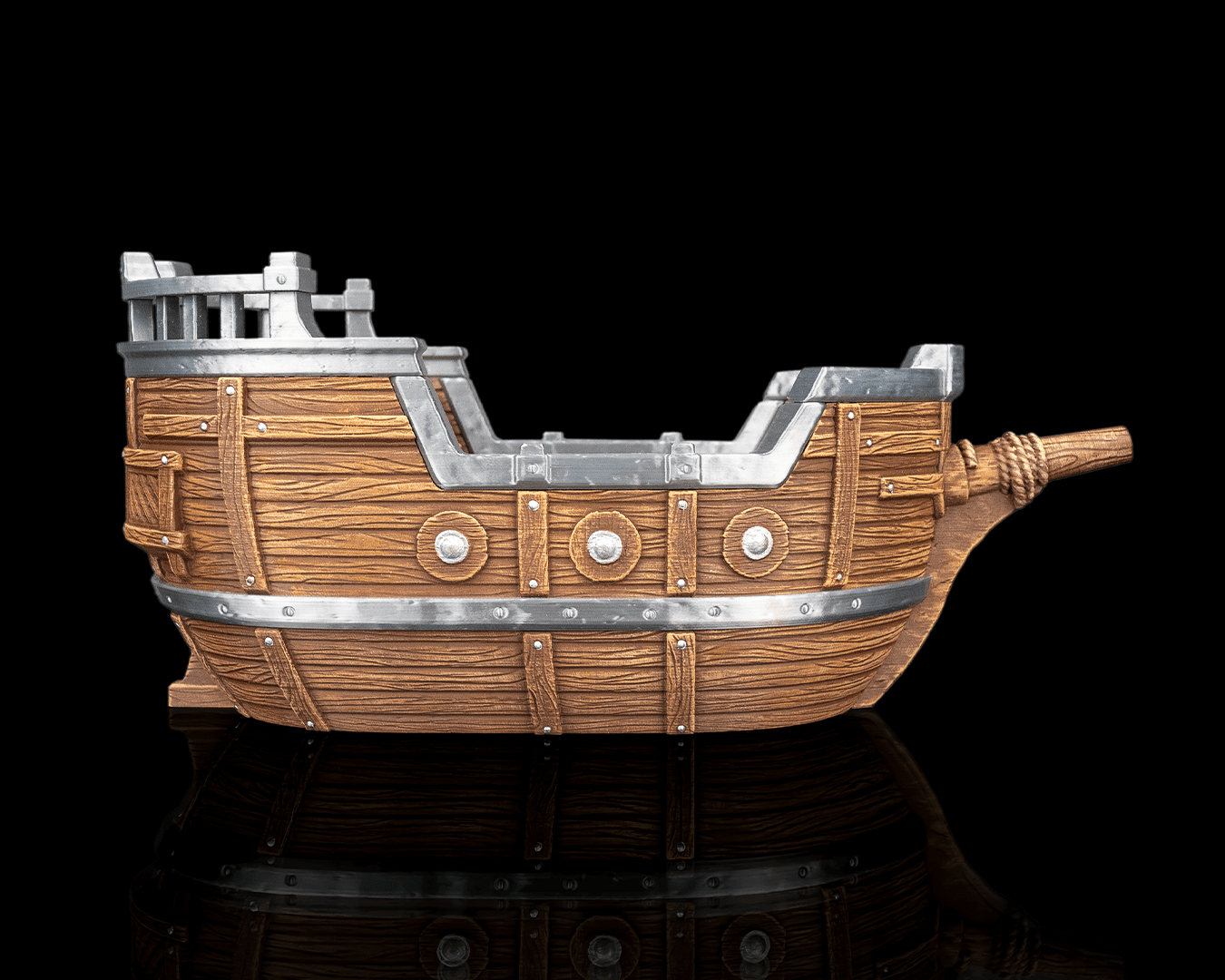 The Sea Raven — Terrain | FDM Print | Pirate Ship Centerpiece