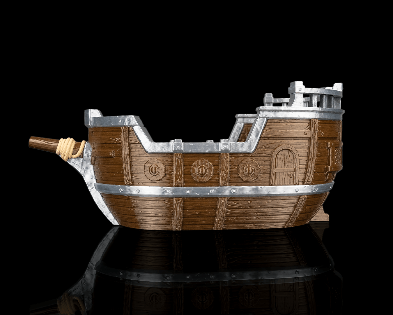 The Sea Raven — Terrain | FDM Print | Pirate Ship Centerpiece