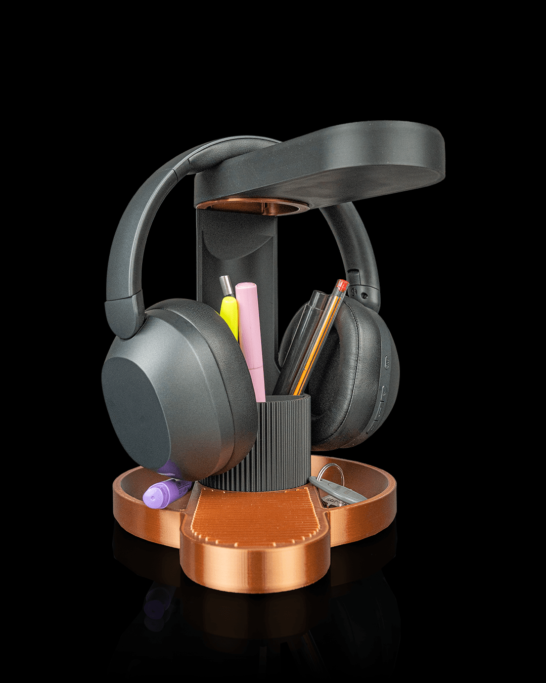 Tower Trio — Desk Accessories | FDM Print | Functional Art