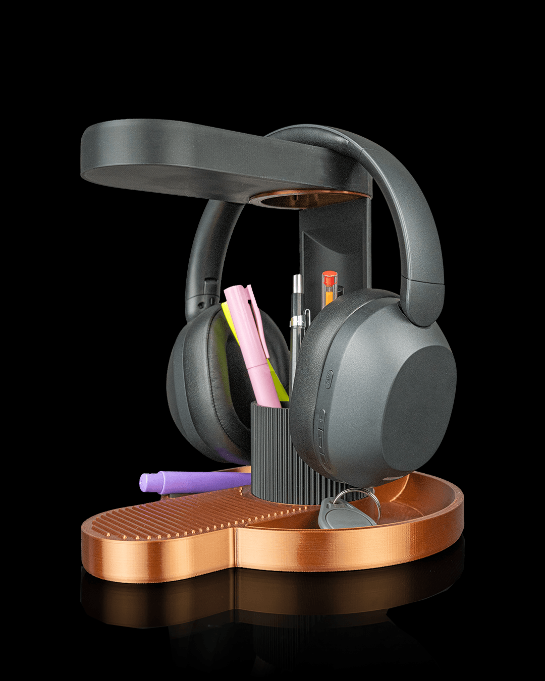 Tower Trio — Desk Accessories | FDM Print | Functional Art