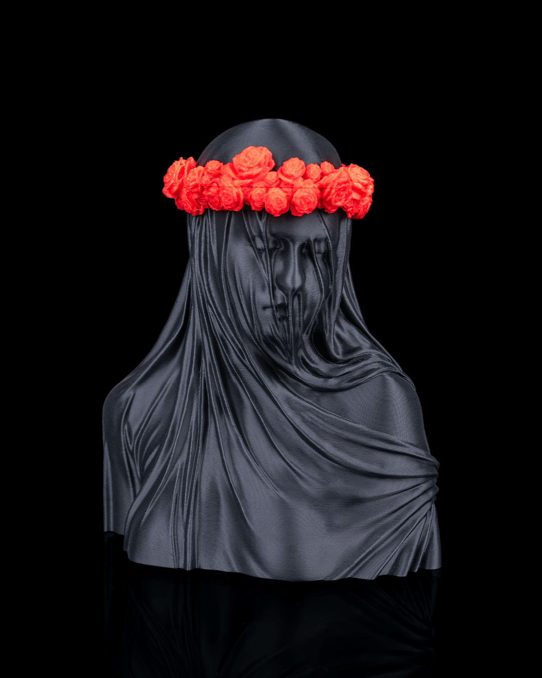 Veil of Silence — Statue | FDM Print | Functional Art