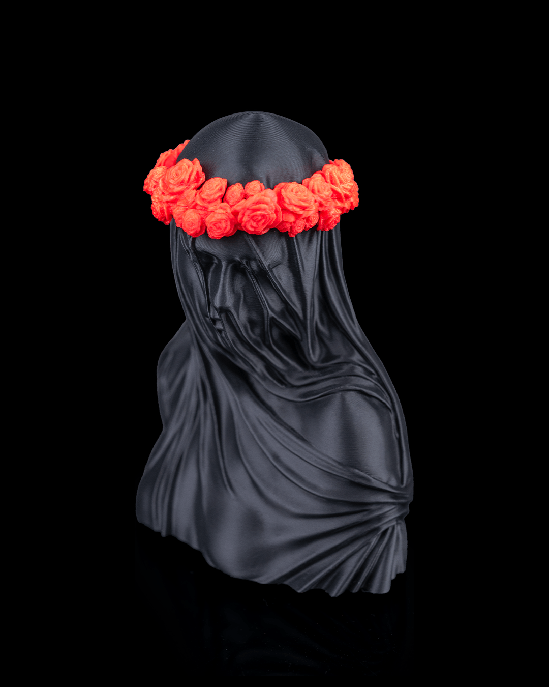 Veil of Silence — Statue | FDM Print | Functional Art