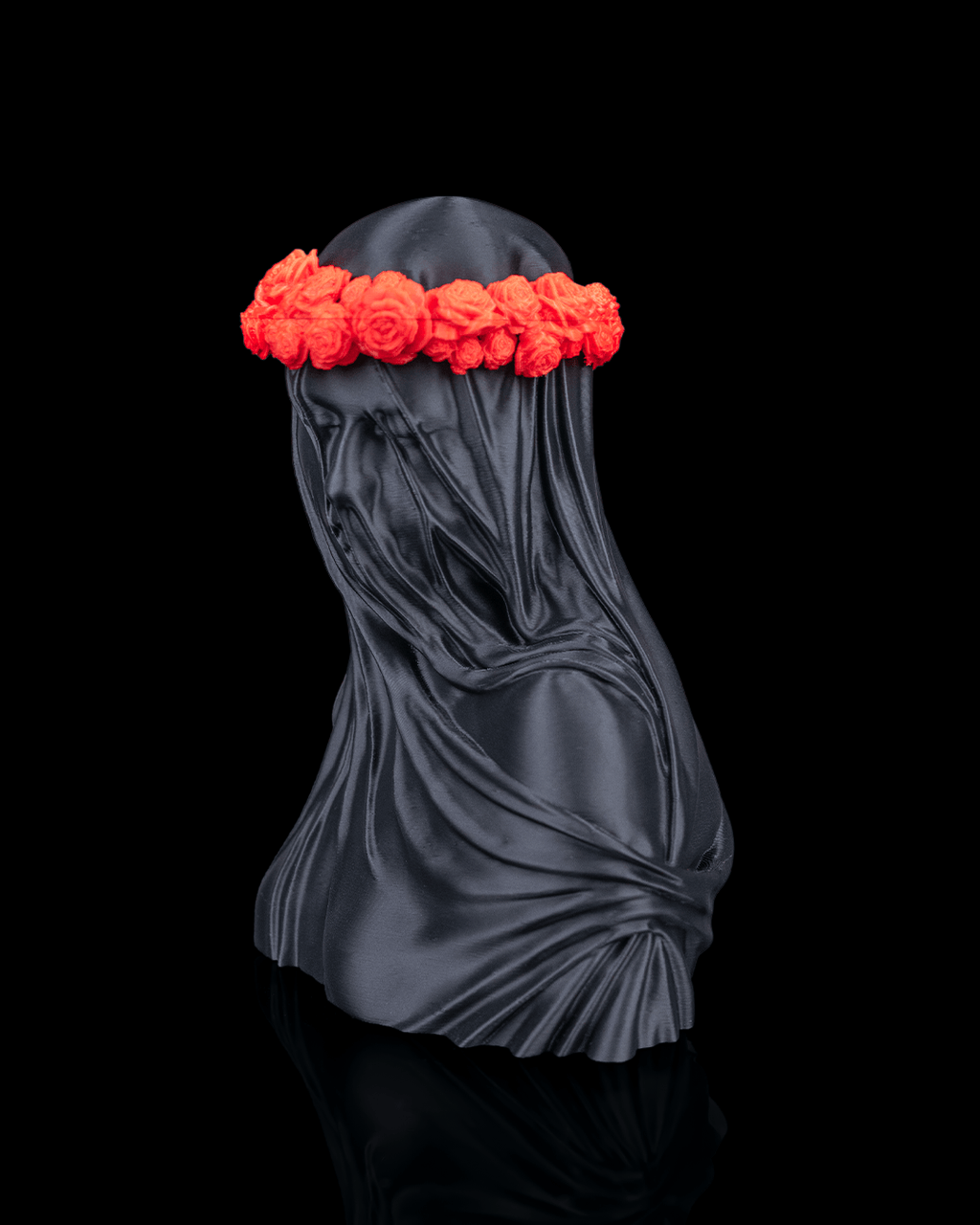 Veil of Silence — Statue | FDM Print | Functional Art