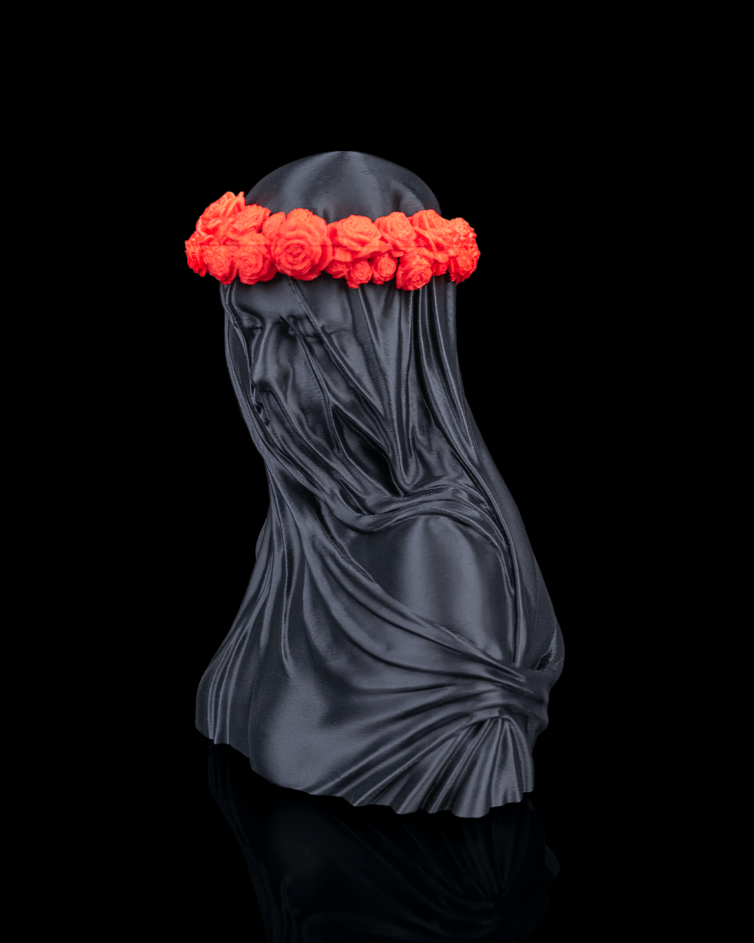 Veil of Silence — Statue | FDM Print | Functional Art