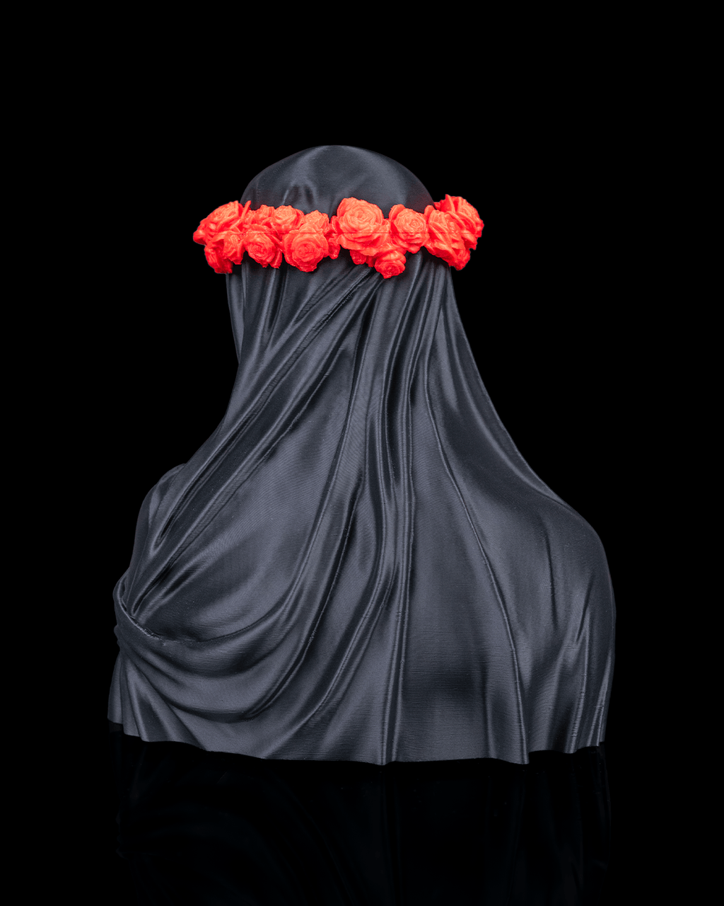 Veil of Silence — Statue | FDM Print | Functional Art