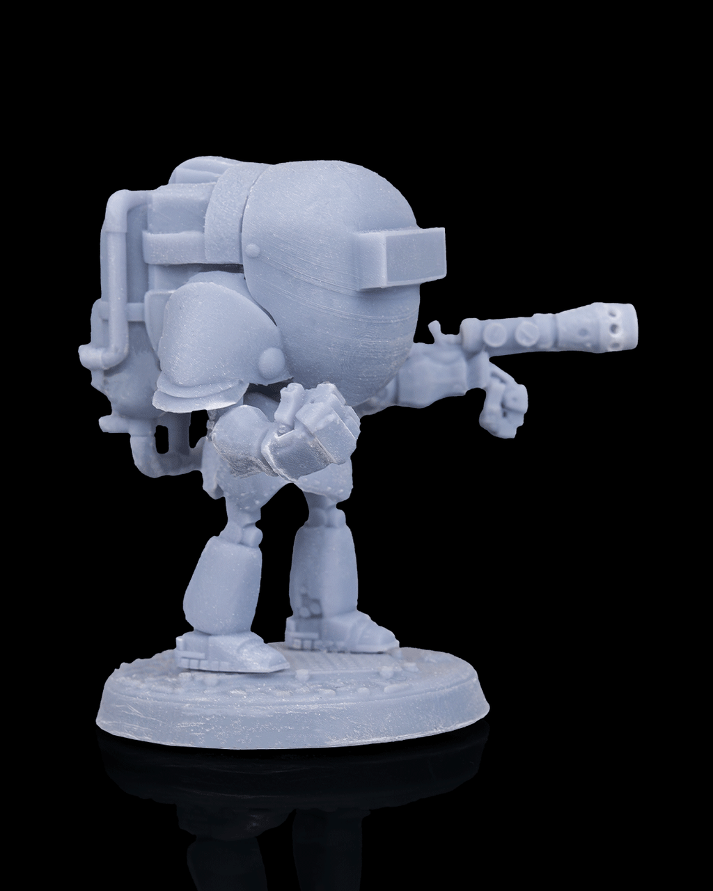 Welder Drone — Tabletop Miniature | 32mm Resin Print | Ready to Paint