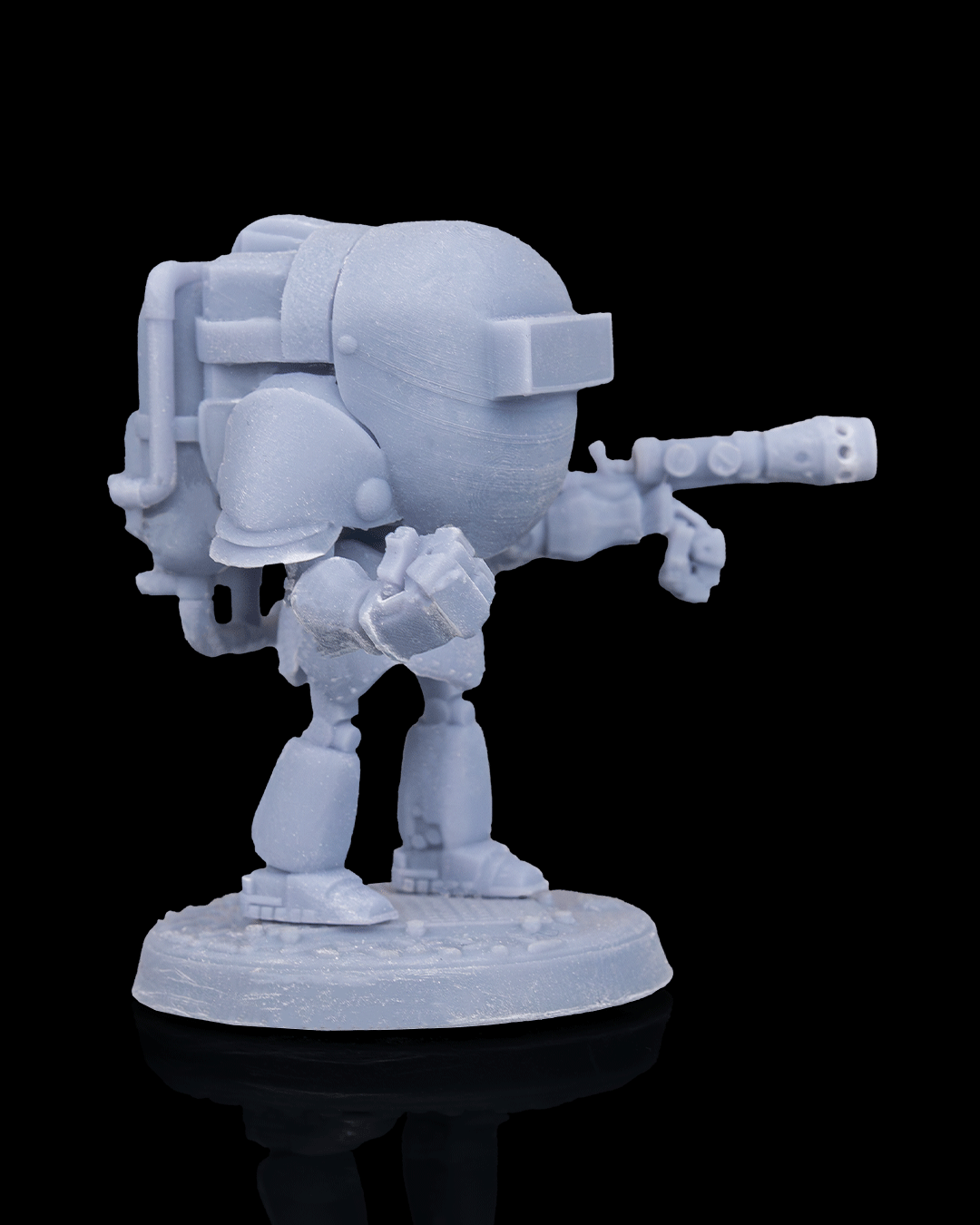 Welder Drone — Tabletop Miniature | 32mm Resin Print | Ready to Paint