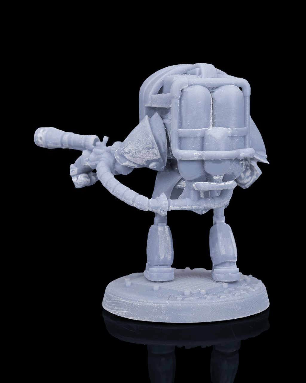 Welder Drone — Tabletop Miniature | 32mm Resin Print | Ready to Paint