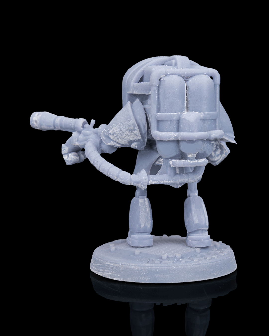 Welder Drone — Tabletop Miniature | 32mm Resin Print | Ready to Paint