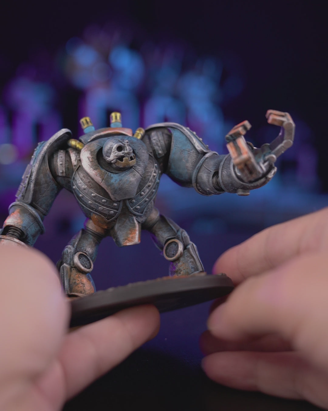 Golden Strider Golem — Tabletop Miniature | 32mm Resin Print | Ready to Paint