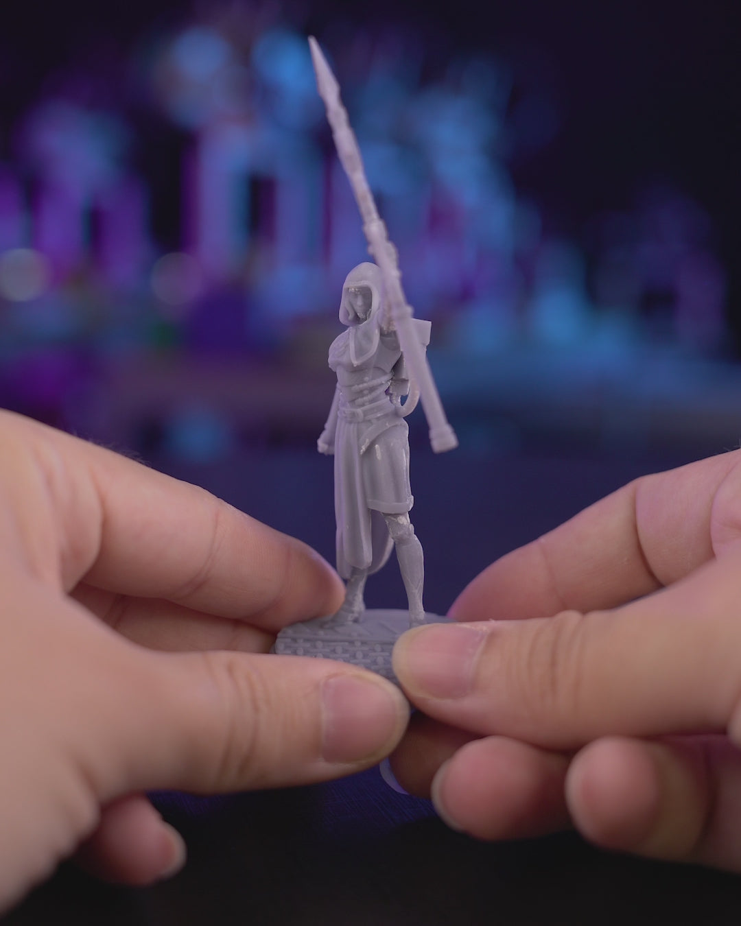 Queen of the Forge — Villain | 32mm Resin Print | Ready to Paint