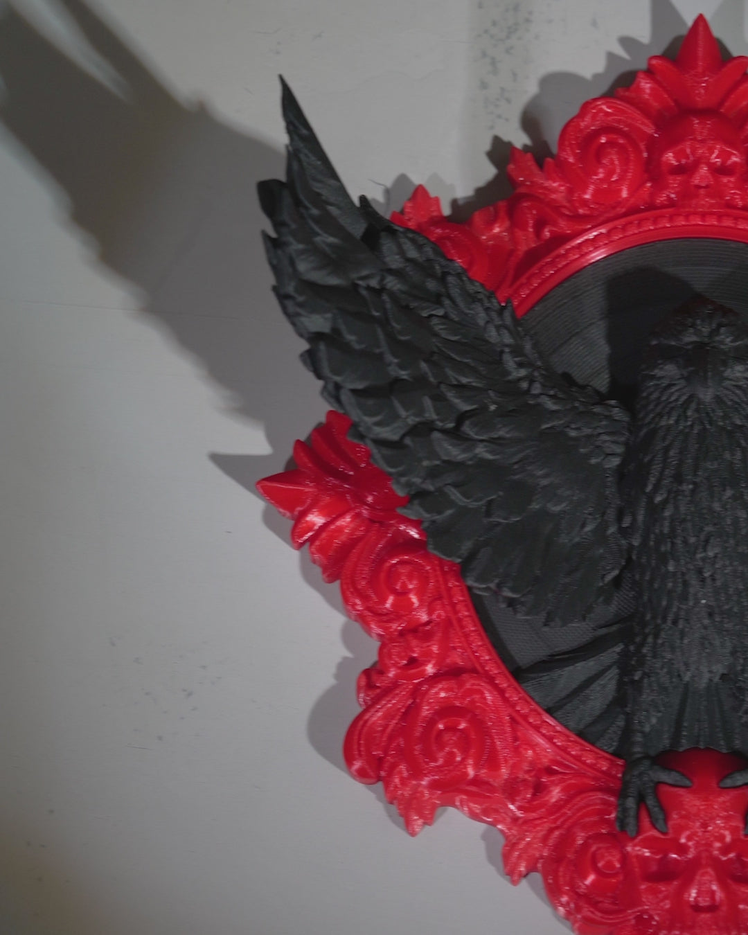 Ravenhold — Wall Piece | FDM Print | Functional Art