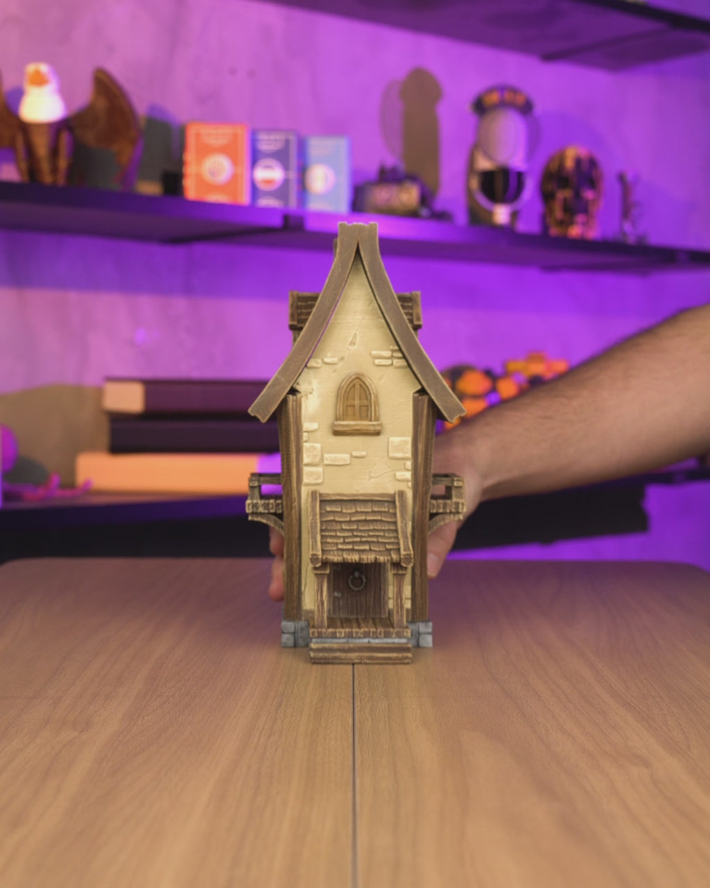 Harbor Inn — Terrain | FDM Print | Two-Storey Waterfront Building