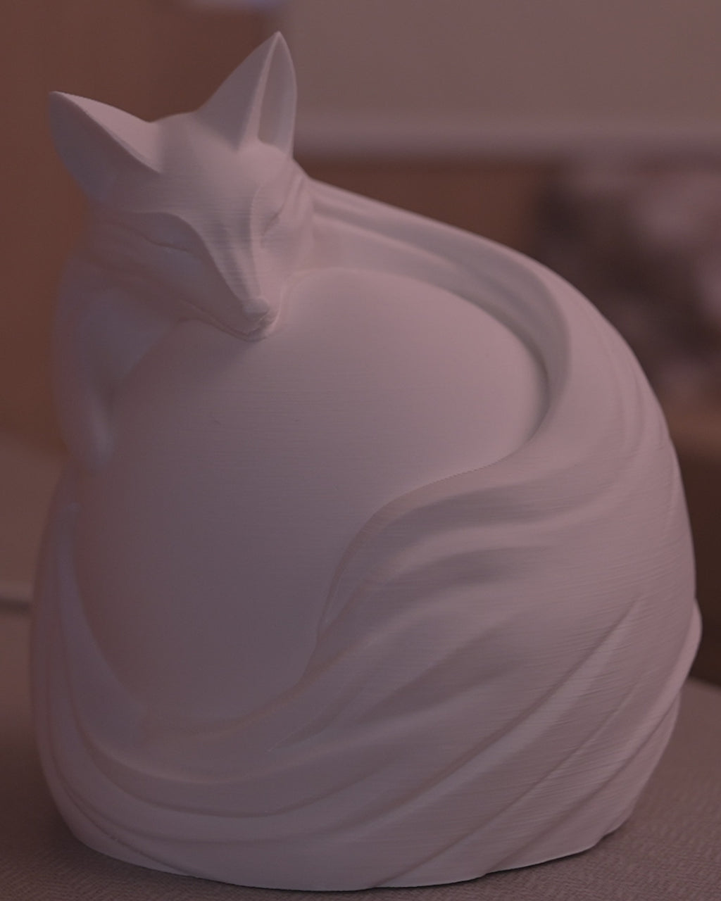 Fox Sphere Table Lamp - LED Tea Light Included