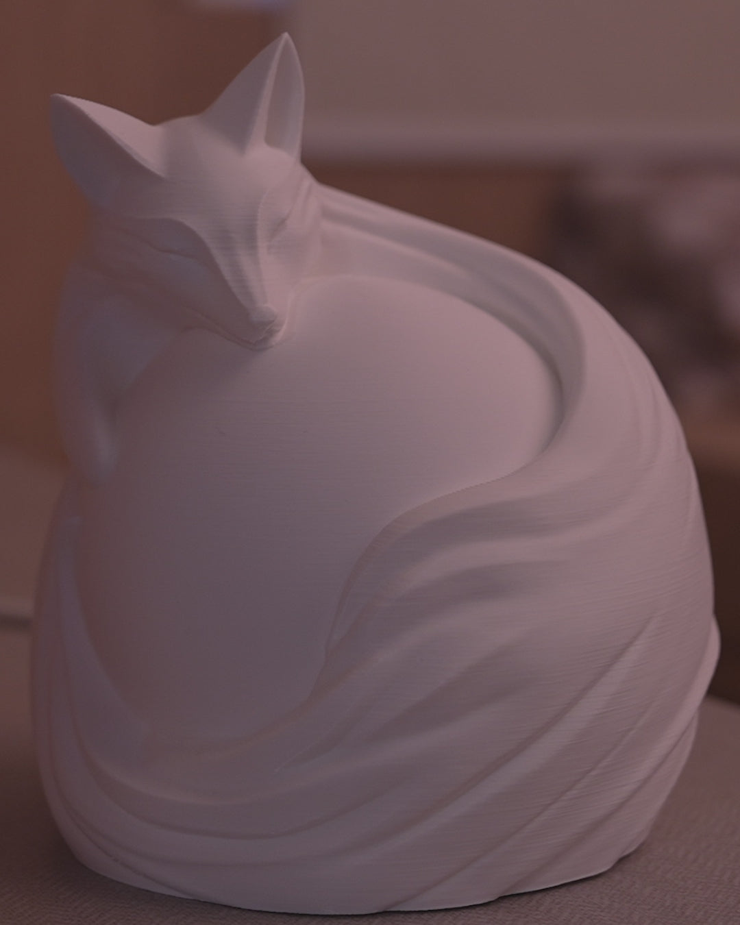 Fox Sphere Table Lamp - LED Tea Light Included