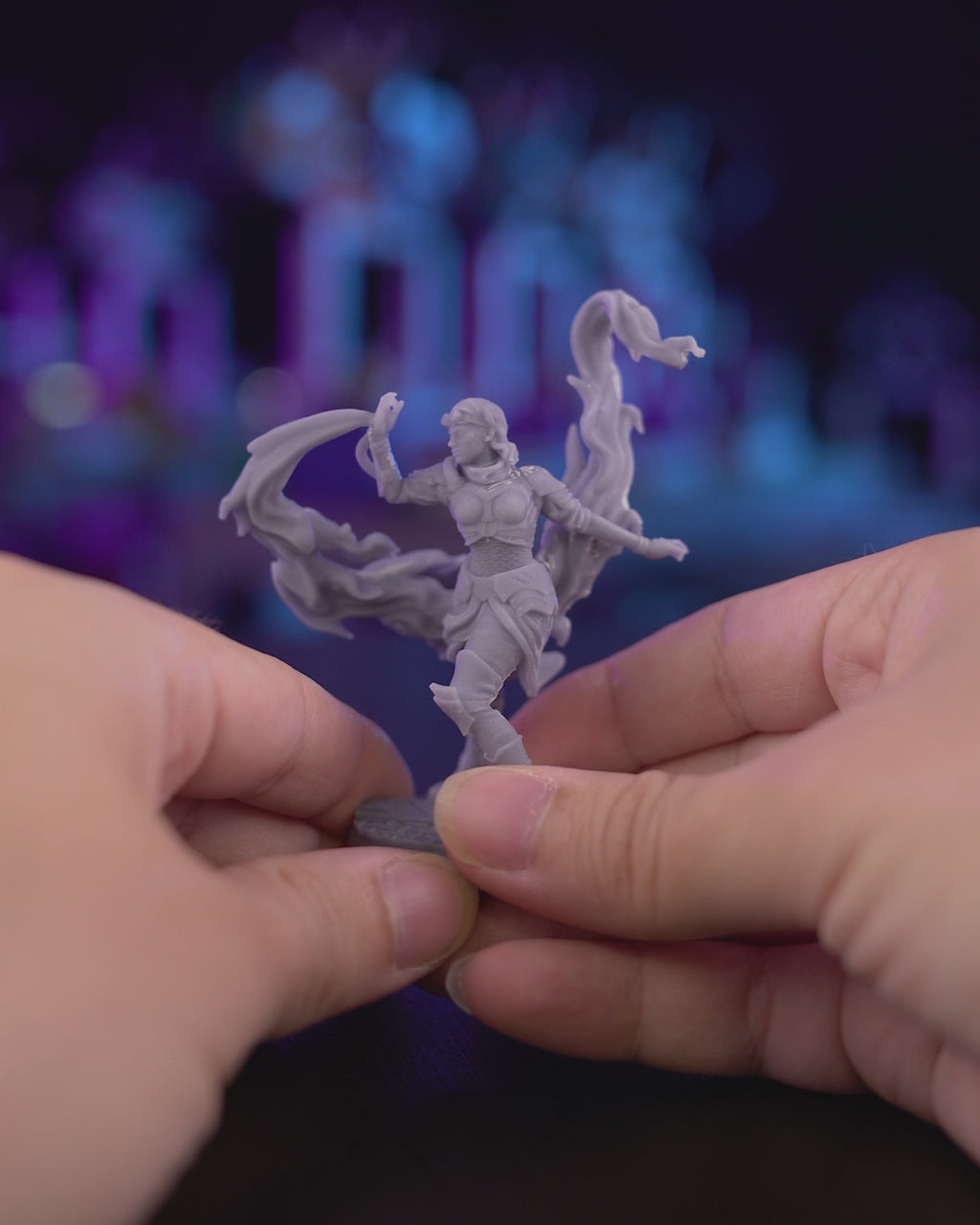 Cinder Sparks — Hero | Tabletop | 32mm Resin Print | Ready to Paint