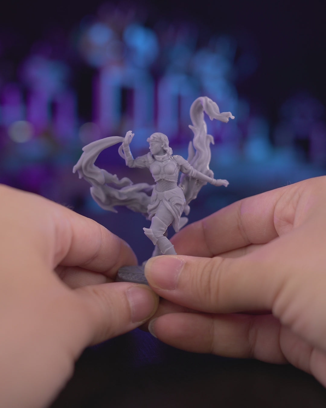 Cinder Sparks — Hero | Tabletop | 32mm Resin Print | Ready to Paint