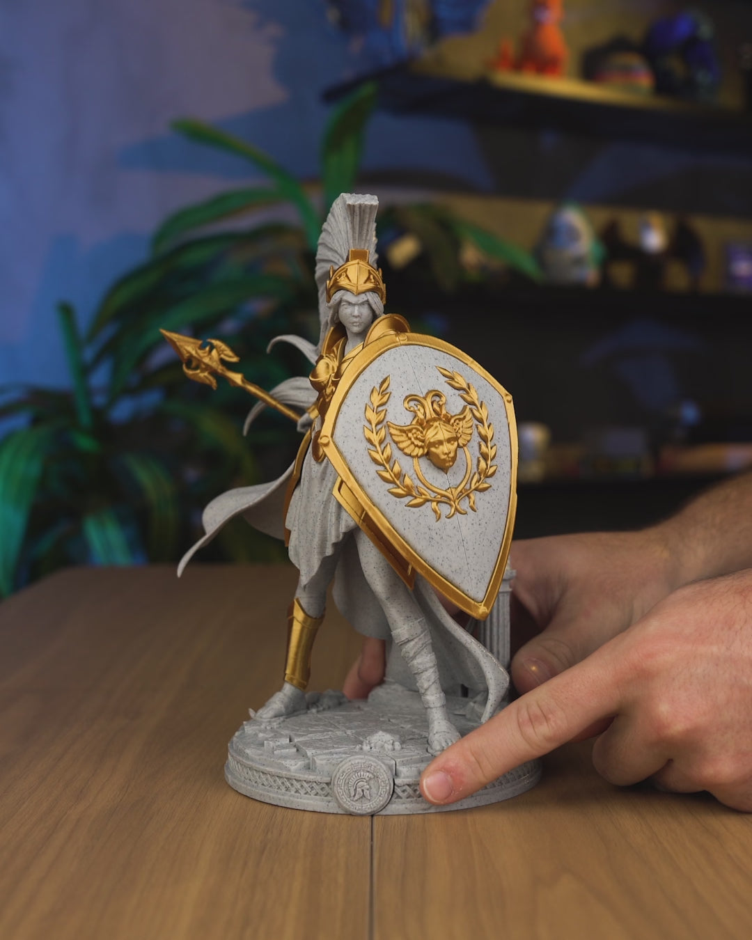 Athena — The Colossus Line | 25cm Statement Miniature