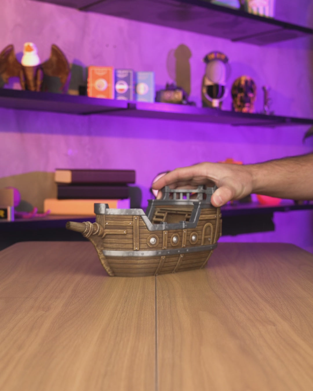 The Sea Raven — Terrain | FDM Print | Pirate Ship Centerpiece