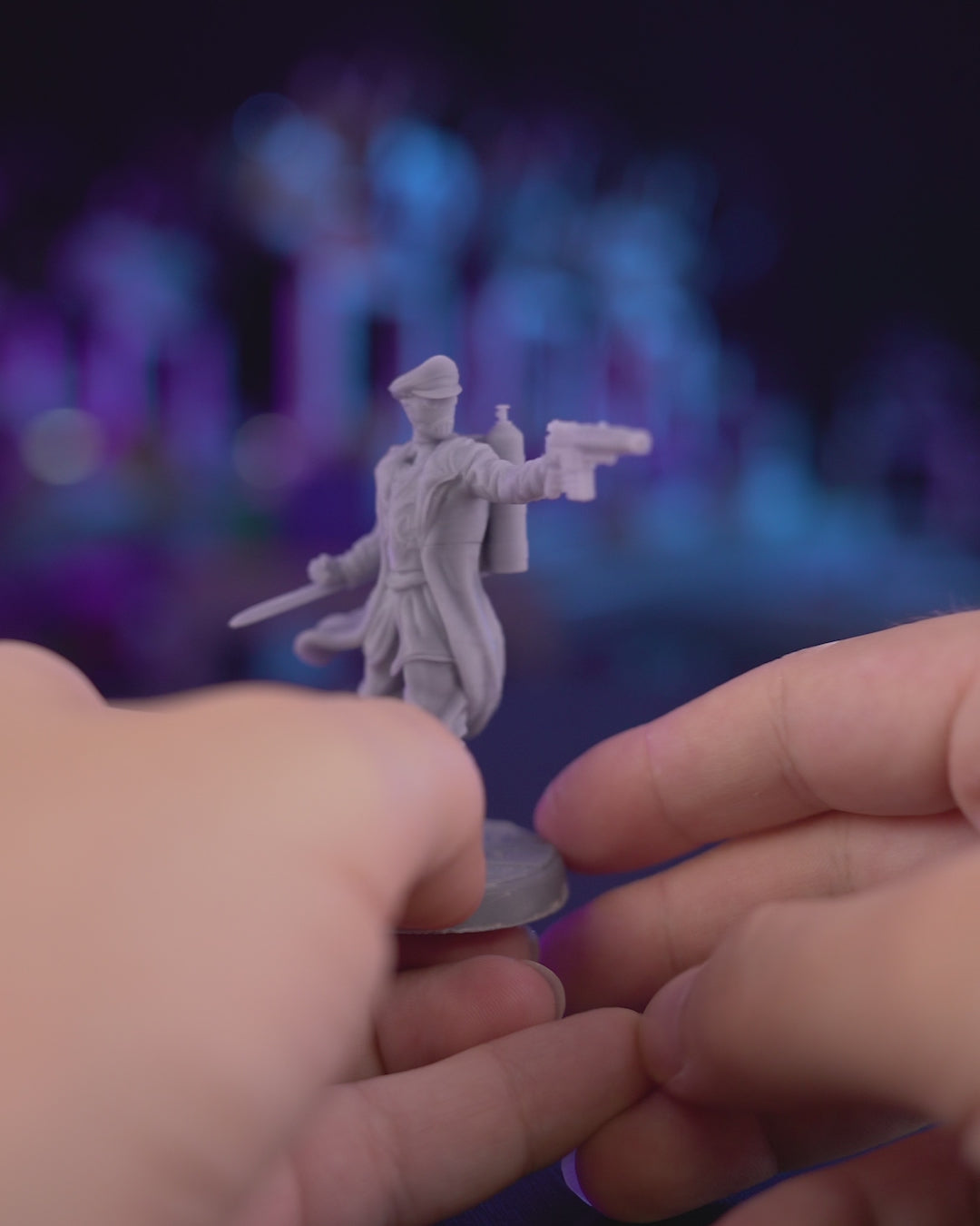 Dr. Kronenberg — Hero | 32mm Resin Print | Ready to Paint